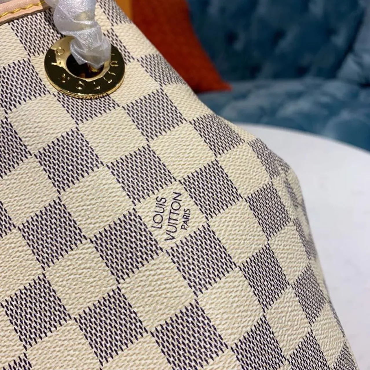 Louis Vuitton Artsy MM Damier Azur Canvas