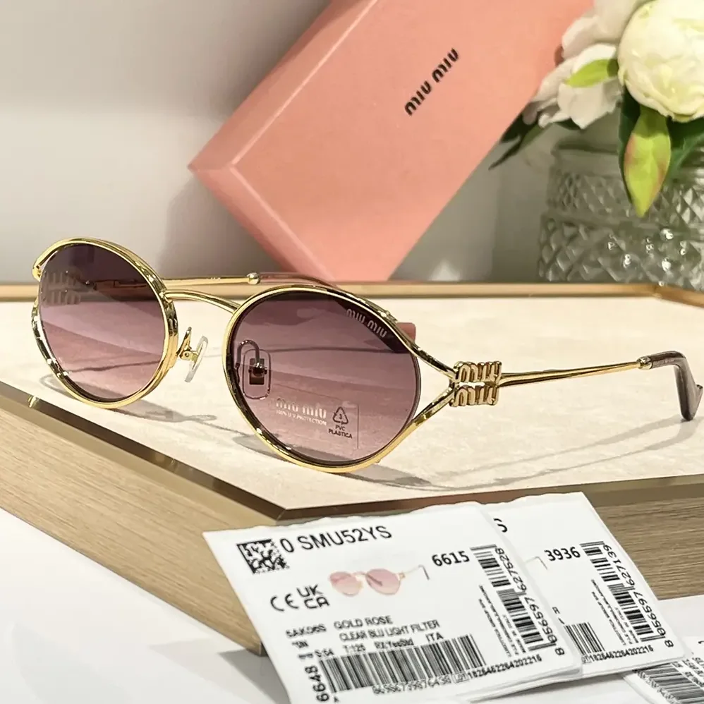 Miu Miu Logo Sunglasses SMU52Y_EZVF_F01V1_C_054 for Women Miu Miu Logo Sunglasses SMU52Y_EZVF_F01V1_C_054 for Women