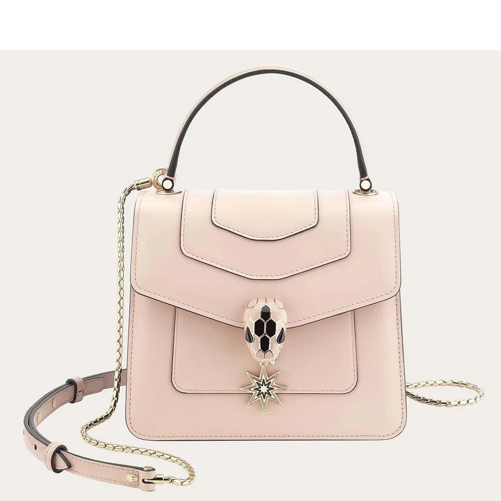 Bvlgari Serpenti Forever Crossbody Bag Pop Wishes in Pink for Women
