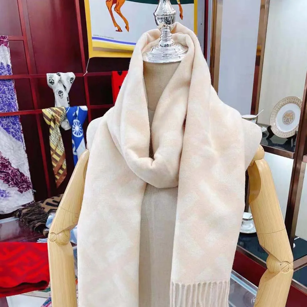 Fendi FF Scarf Pale Pink Cashmere Scarf for Women Fendi FF Scarf Pale Pink Cashmere Scarf for Women