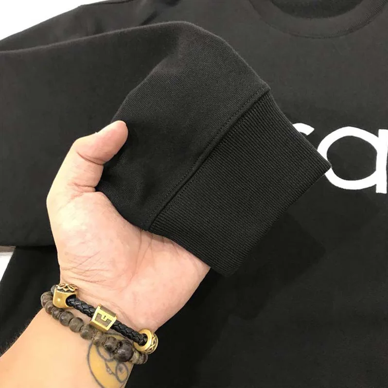 Versace Vintage Versace Logo Sweatshirt for Unisex in Black Versace Vintage Versace Logo Sweatshirt for Unisex in Black