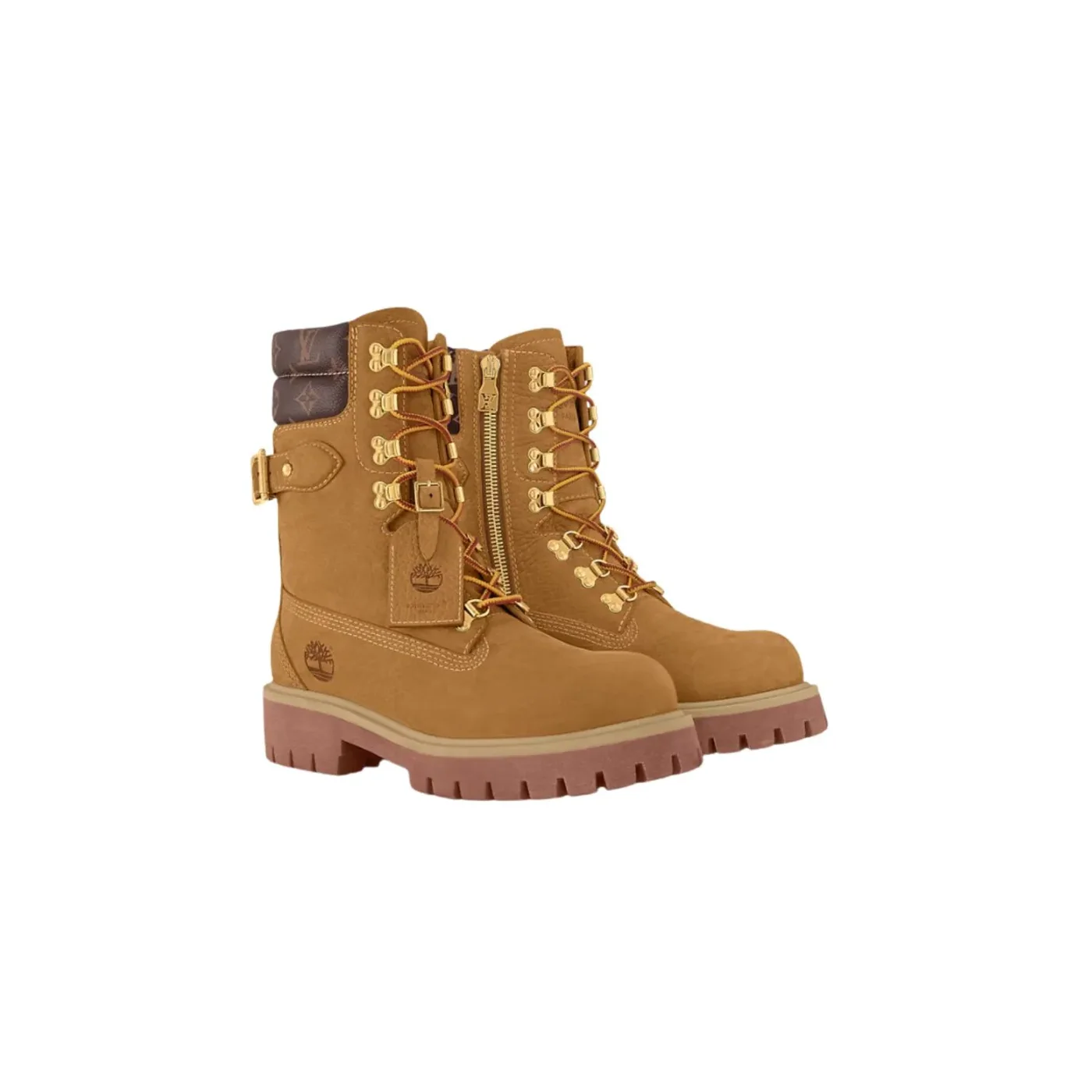Louis Vuitton LV x Timberland Ranger Boots Beige 1AD75P Louis Vuitton LV x Timberland Ranger Boots Beige 1AD75P