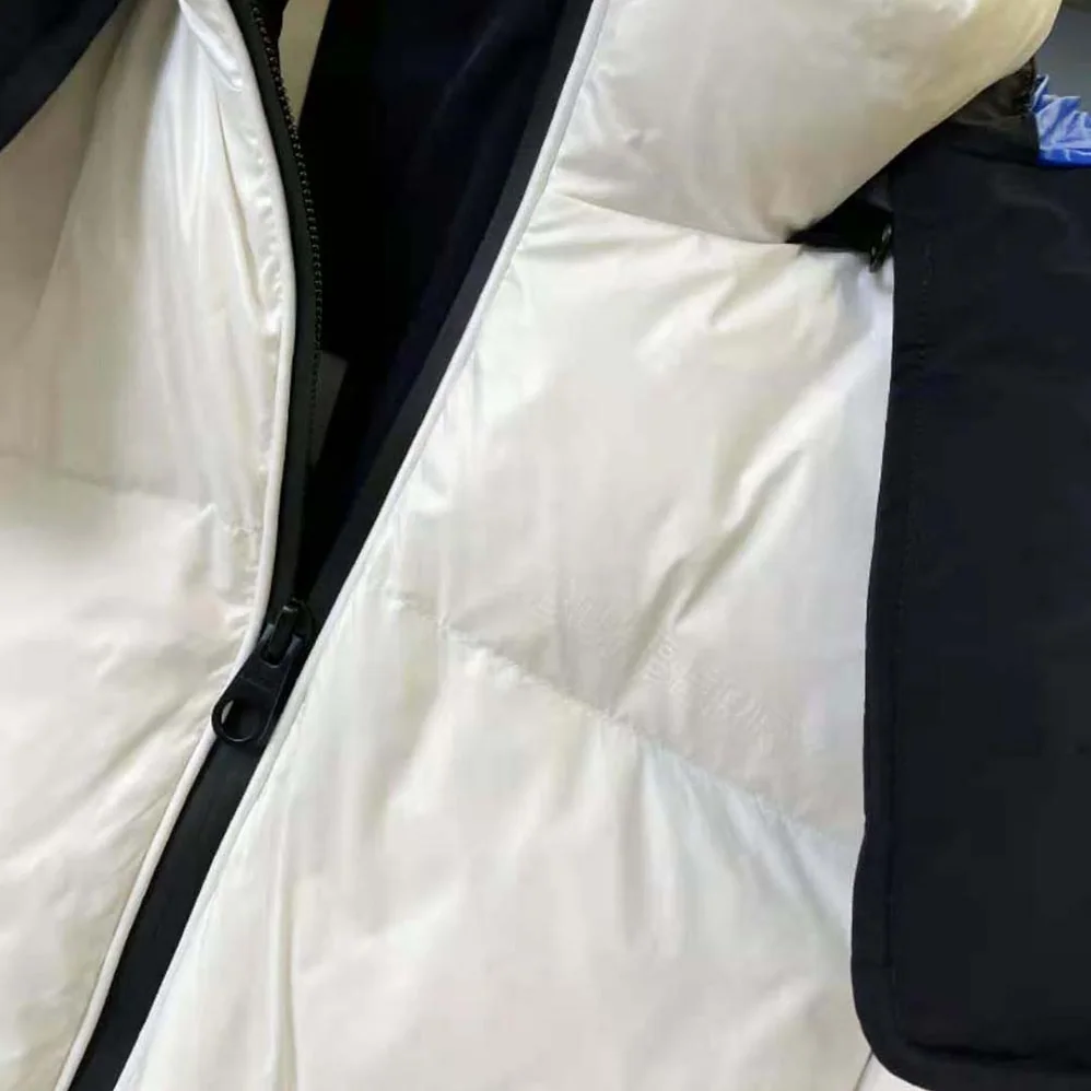 Burberry Detachable Hood Nylon Puffer Jacket for Women in White