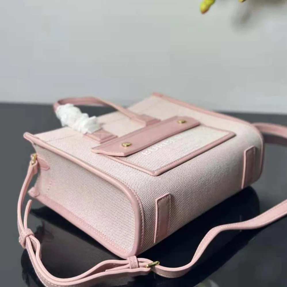 Burberry Mini Freya Tote for Women in Pink