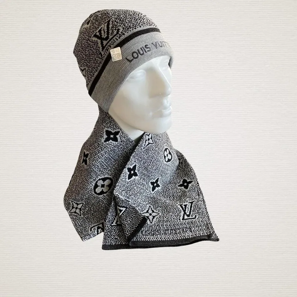 Petit Monogram Hat Scarf