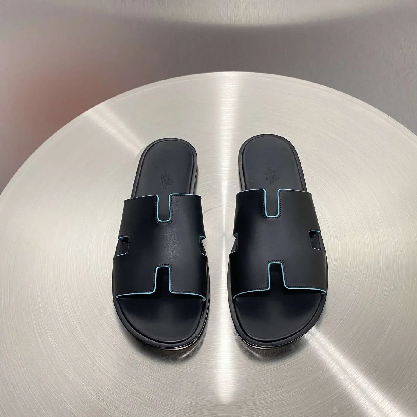 Hermes Oran Sandal Black Hermes Oran Sandal Black
