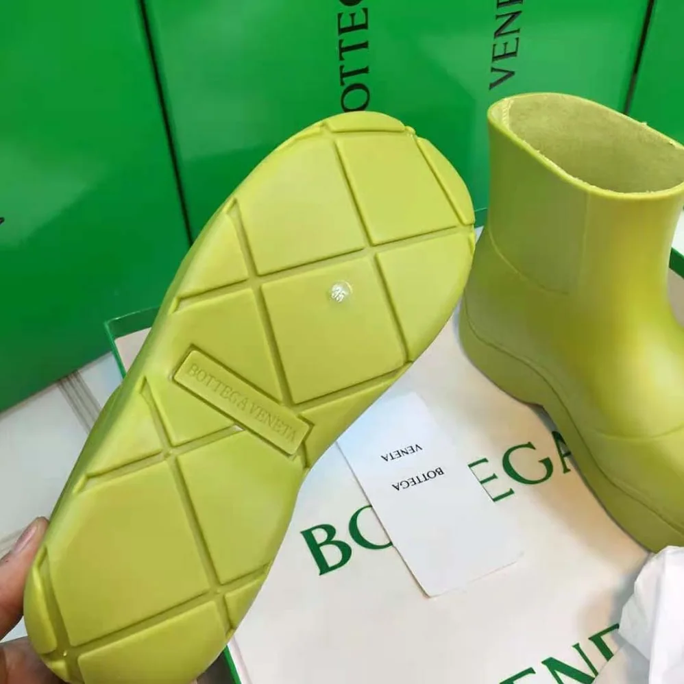 Bottega Veneta Puddle Ankle Boot for Unisex in Yellow Bottega Veneta Puddle Ankle Boot for Unisex in Yellow