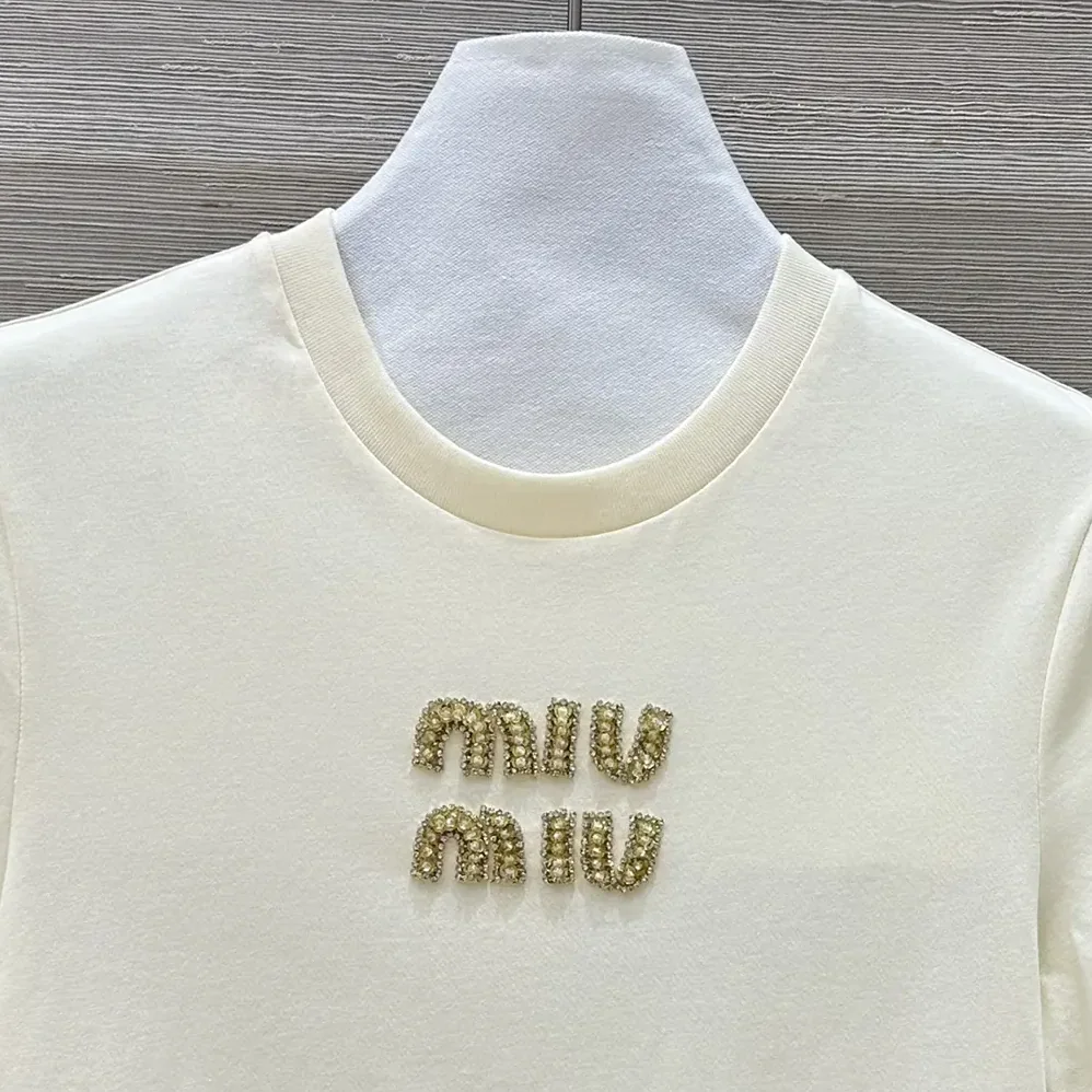 Miu Miu Jersey T for Women in shirt Miu Miu Jersey T for Women in shirt