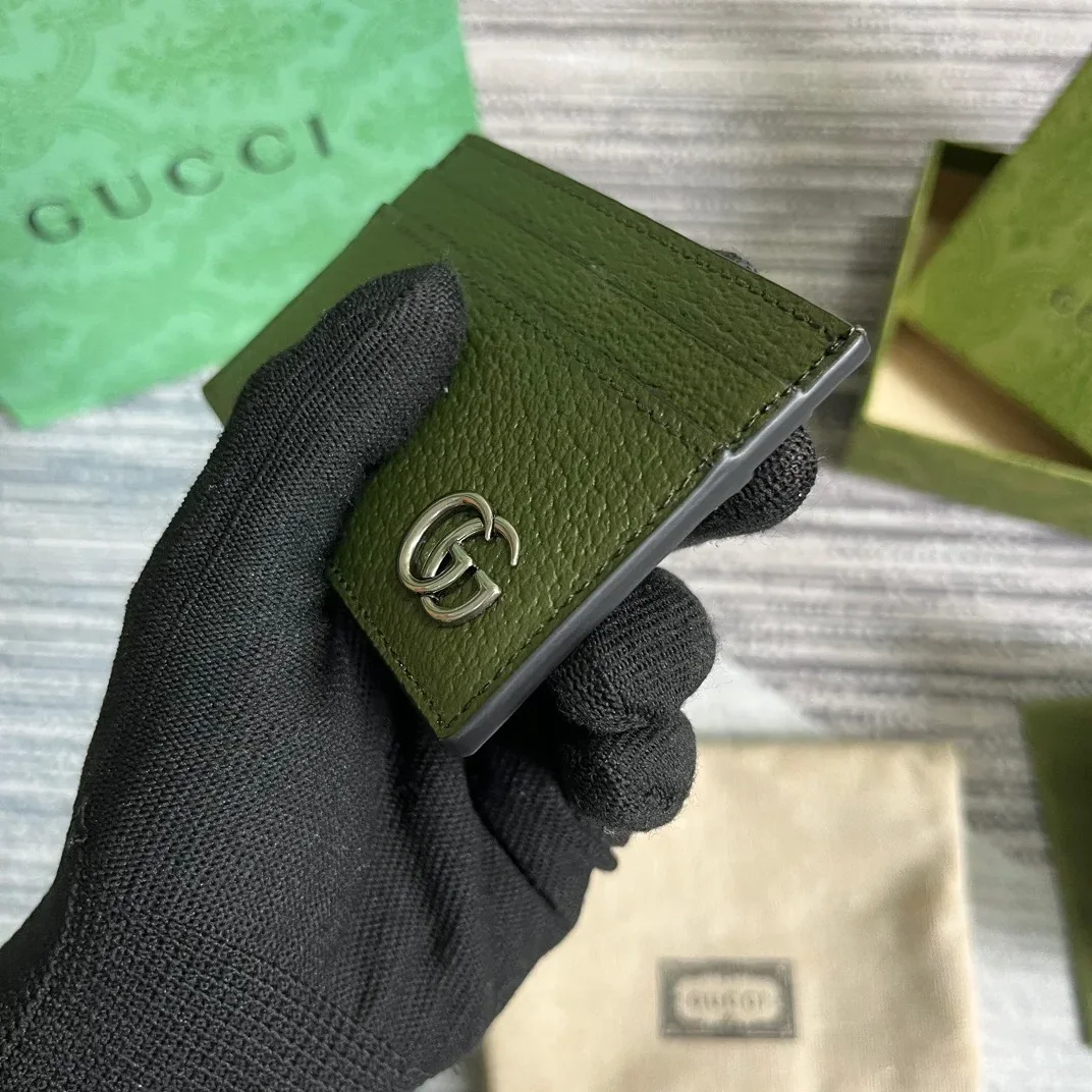Gucci GG Marmont Card Case Green /