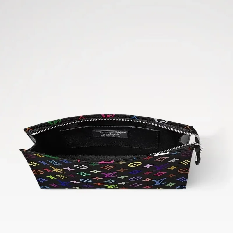 Louis Vuitton LV x TM Toiletry Pouch Multicolore Noir / Louis Vuitton LV x TM Toiletry Pouch Multicolore Noir /