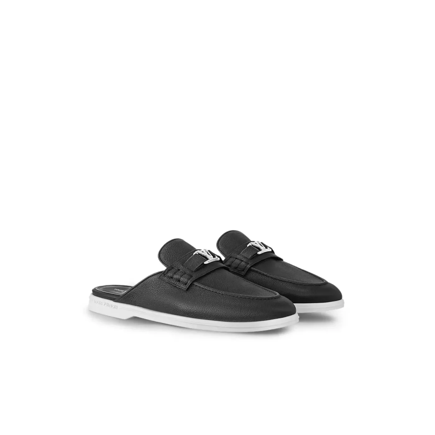 Louis Vuitton Estate Open Back Loafer Black - 1AHESK