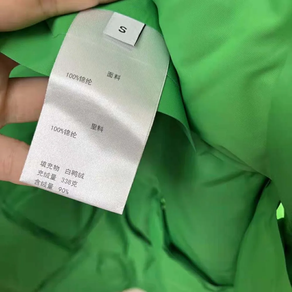 Bottega Veneta Intreccio Tech Nylon Vest for Women in Green