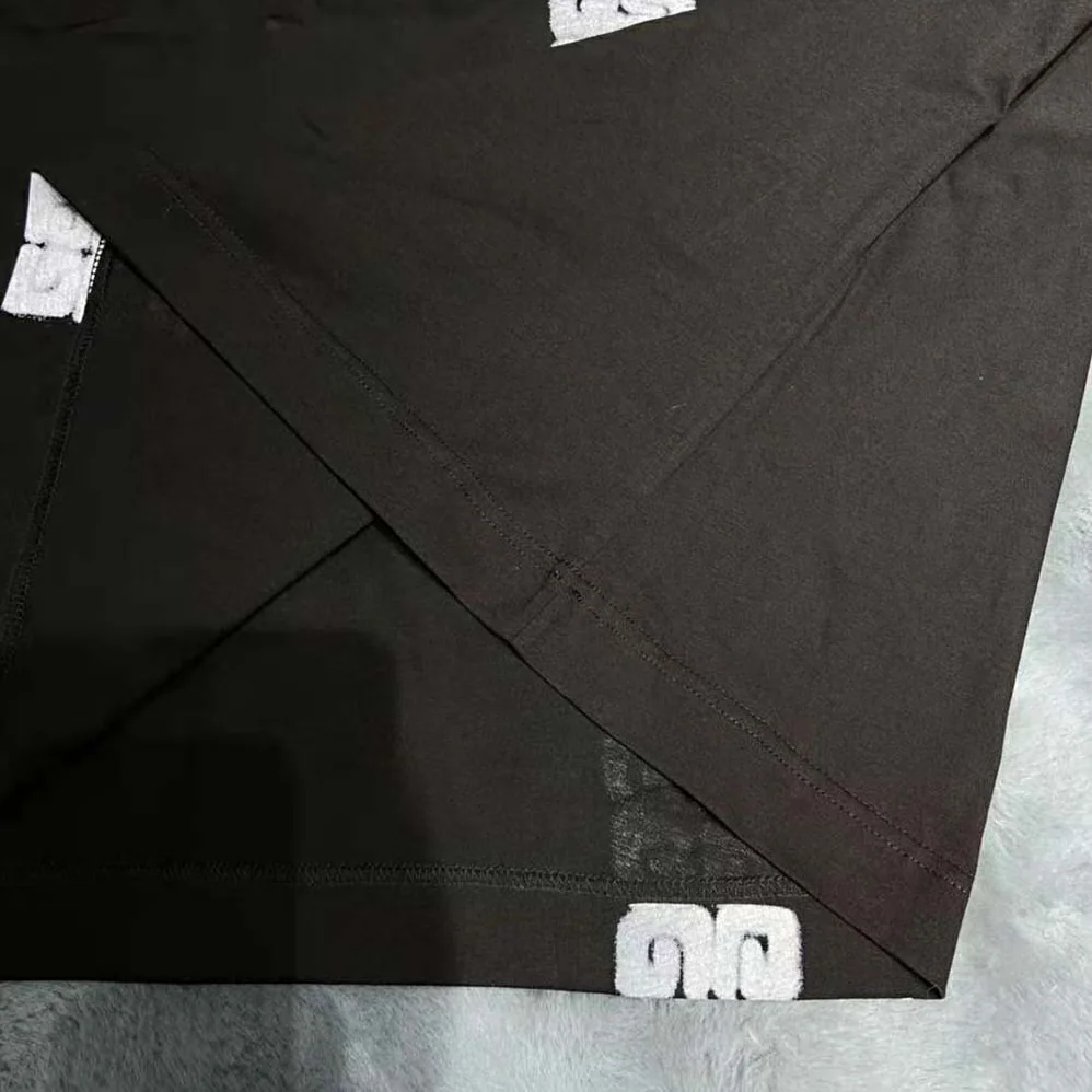 Givenchy T-shirt with Tag Effect 4G Webbing for Men in Black