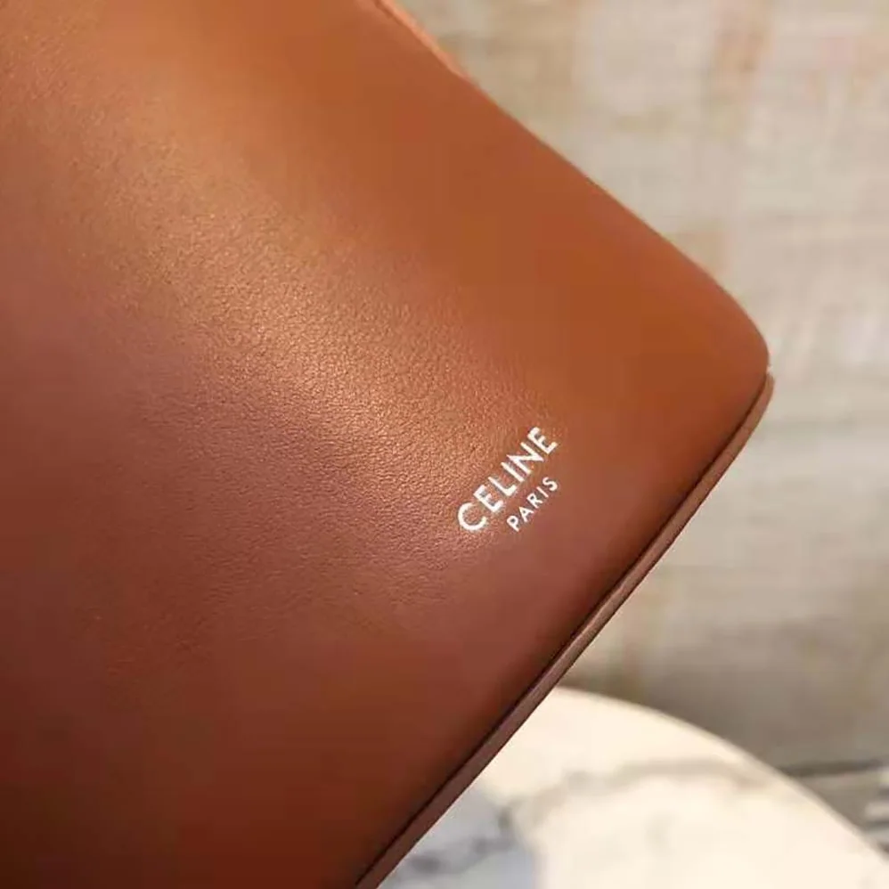 Celine Big Bag Nano Bucket in Smooth Calfskin for Women in Brown