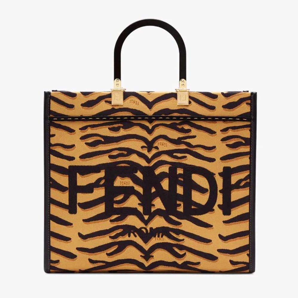 Fendi Sunshine Medium Shopper Bag From the Spring Festival Capsule Collection for Women