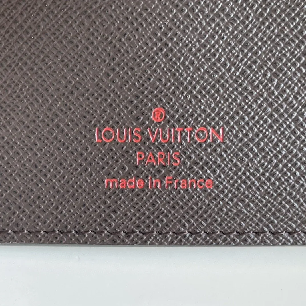 Louis Vuitton Amerigo Wallet Damier Ebene Louis Vuitton Amerigo Wallet Damier Ebene
