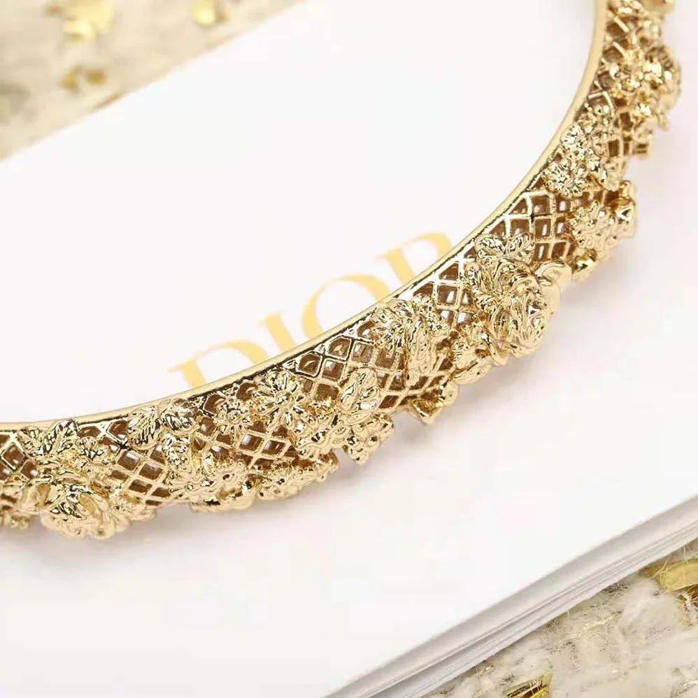 Dior Tribales Bangle Gold for Women in Finish Metal