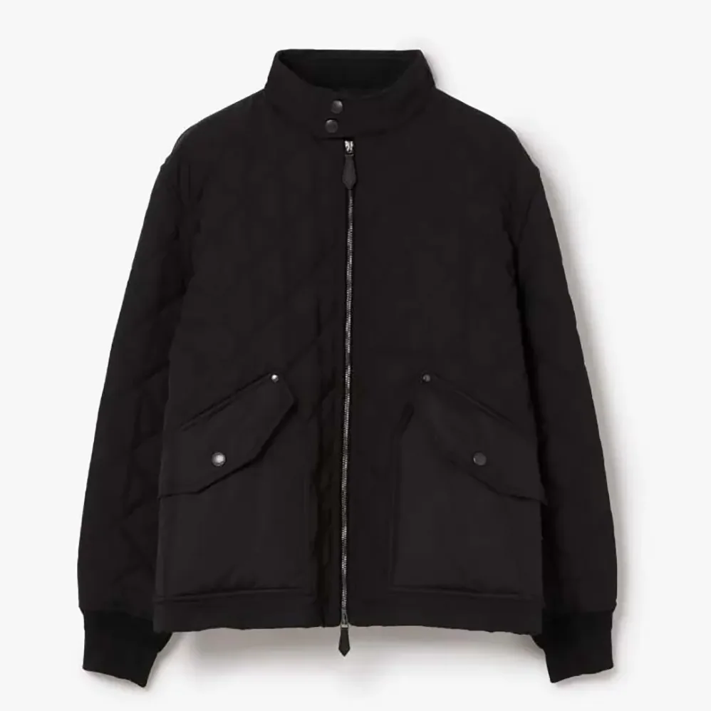Burberry Quilted Thermoregulated Harrington Jacket for Men