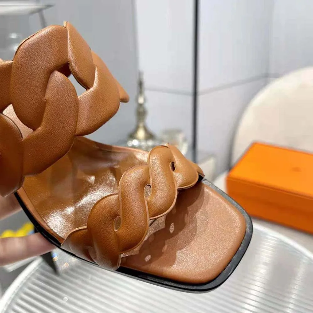 Hermes Gaby 60 Sandal in 6 cm High Heel for Women in Brown Hermes Gaby 60 Sandal in 6 cm High Heel for Women in Brown
