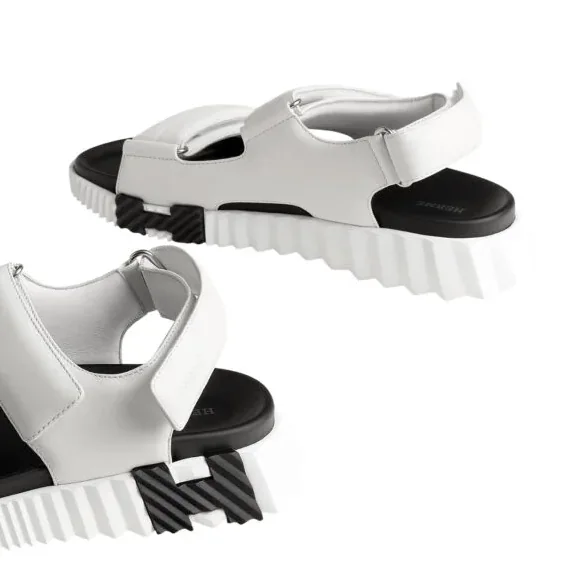 Hermes Junior Sandals Blanc Hermes Junior Sandals Blanc