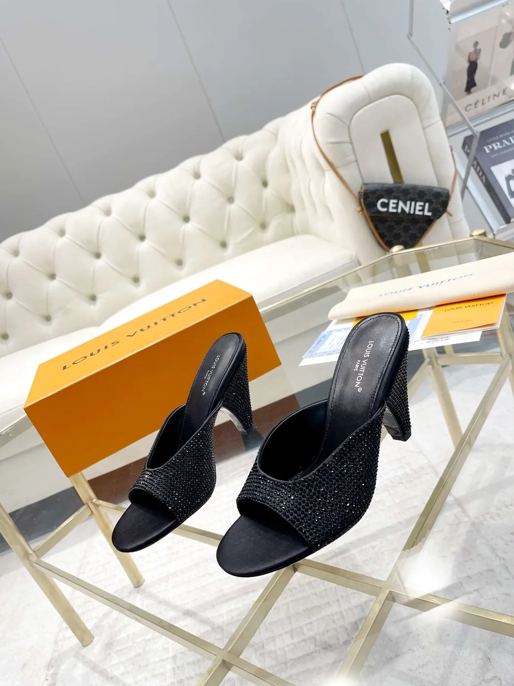 Louis Vuitton Super Mule Black