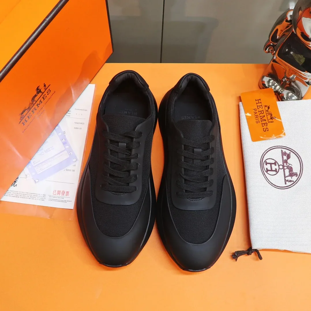 Hermes Gramme Sneakers Black Hermes Gramme Sneakers Black