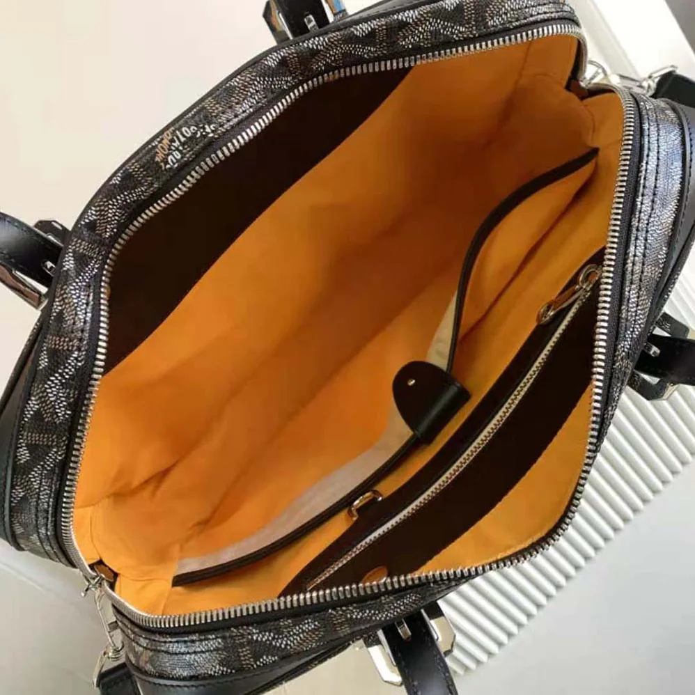 Goyard Ambassade MM Document Case for Women in Black