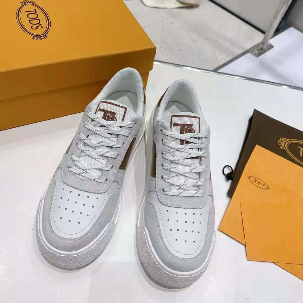 TODS Sneakers in Suede and Smooth Leather for Men in Brown