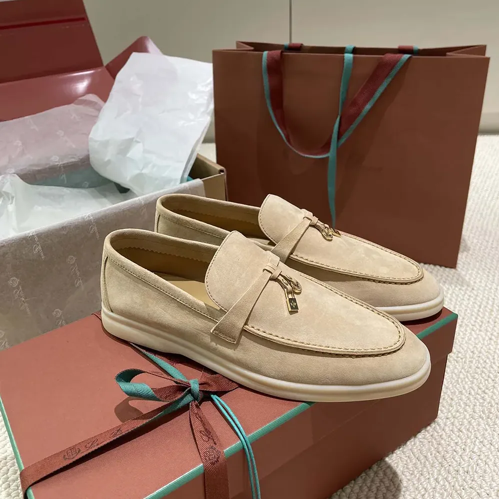Loro Piana Summer Charms Walk Loafers for Unisex in Natural Loro Piana Summer Charms Walk Loafers for Unisex in Natural