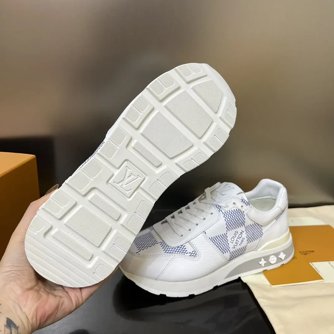 Louis Vuitton Run 55 Sneaker White Louis Vuitton Run 55 Sneaker White