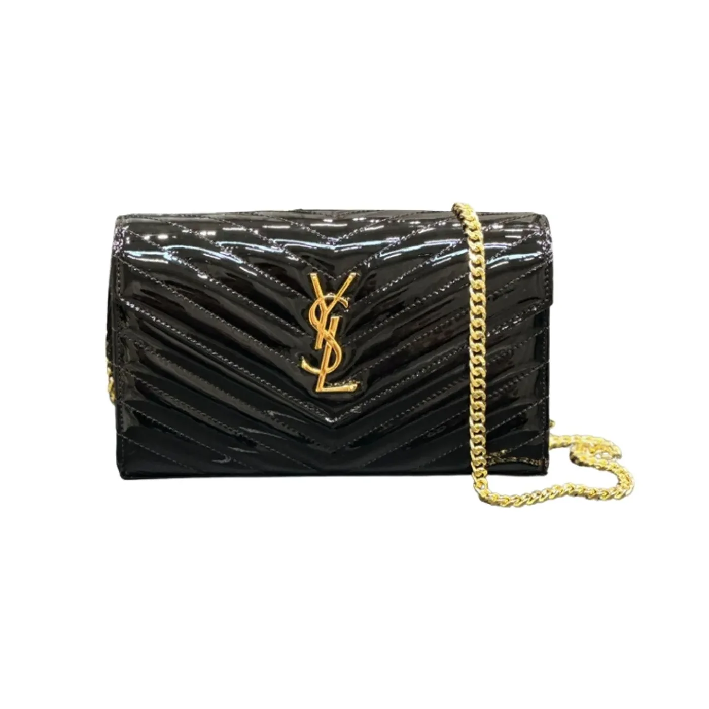 Saint Laurent Envelope Small Bag Black / Saint Laurent Envelope Small Bag Black /