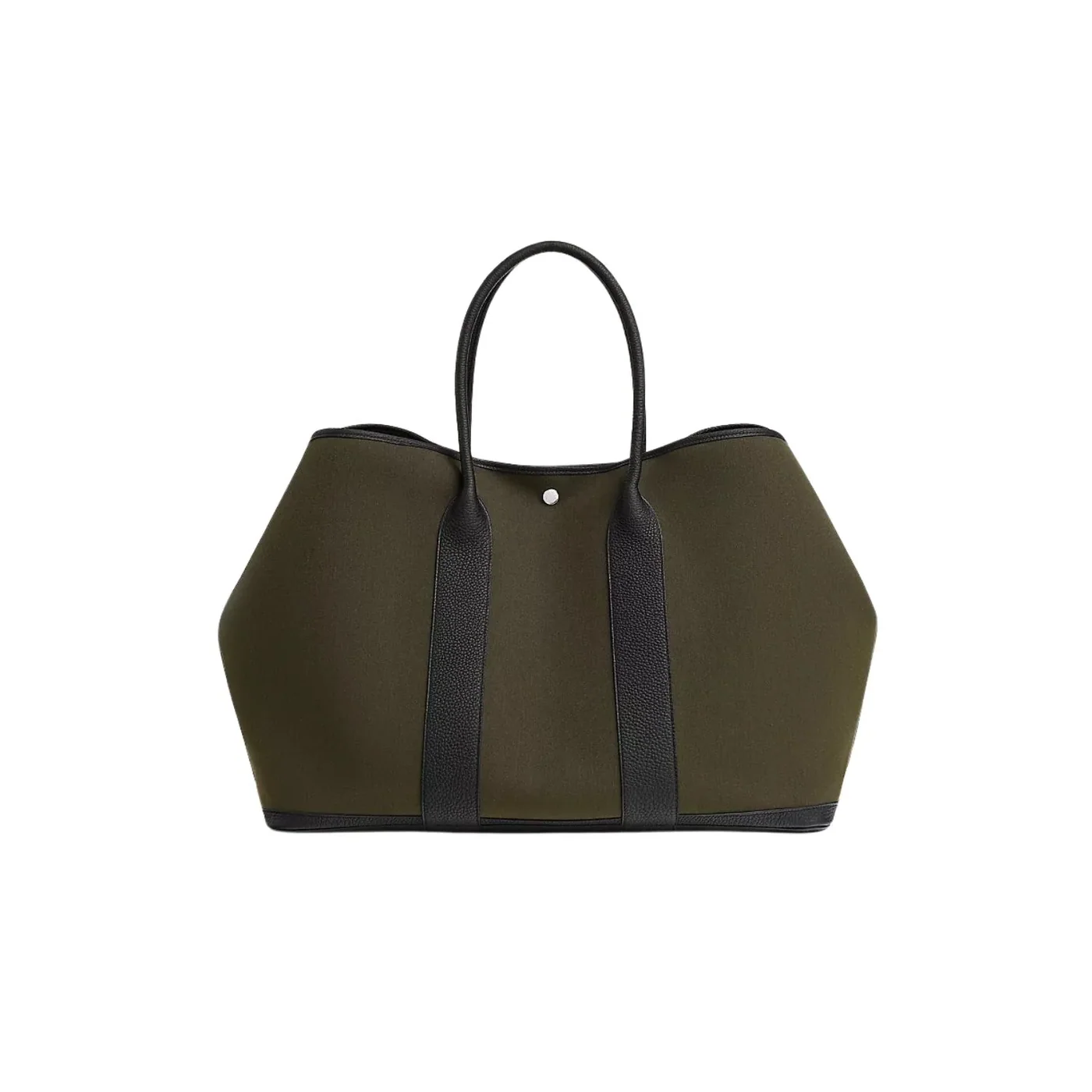 Hermes Garden Party 49 Voyage Bag Toupe in Noir /