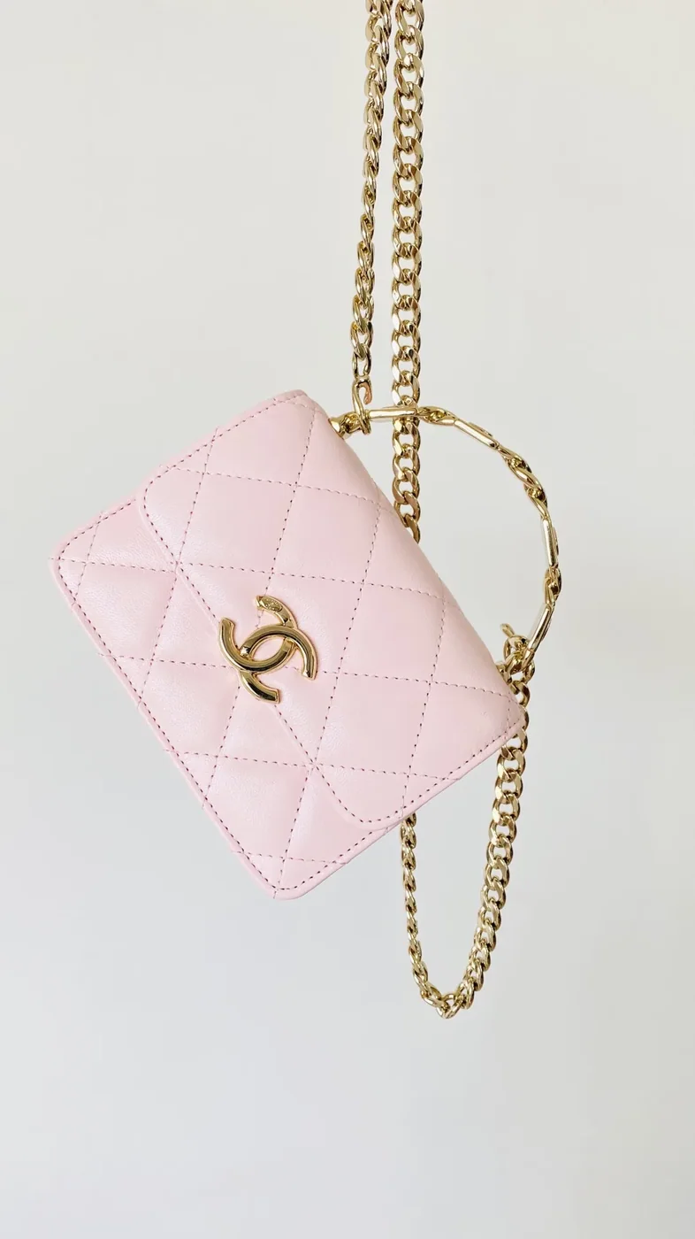 Chanel HAAS Mini Bag Pink 3,/9 Chanel HAAS Mini Bag Pink 3,/9