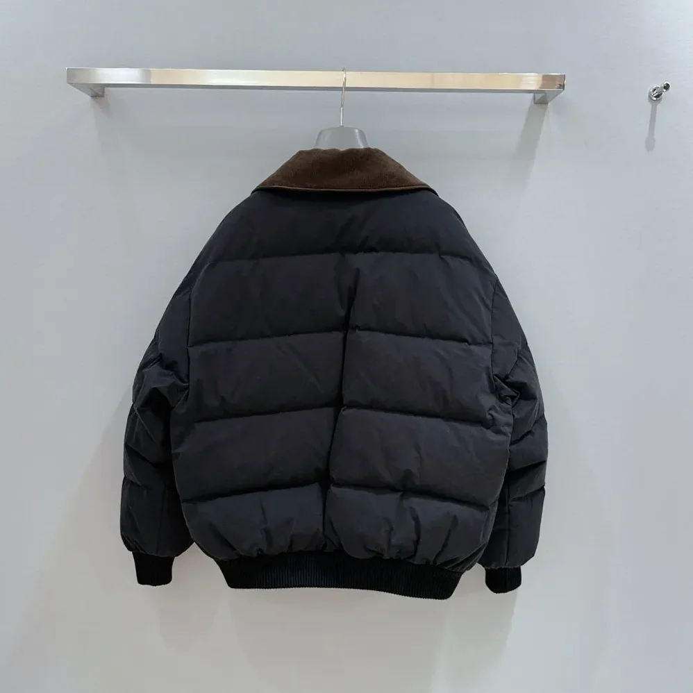 Prada Medium-Weight Compact Poplin Down Jacket for Men Prada Medium-Weight Compact Poplin Down Jacket for Men