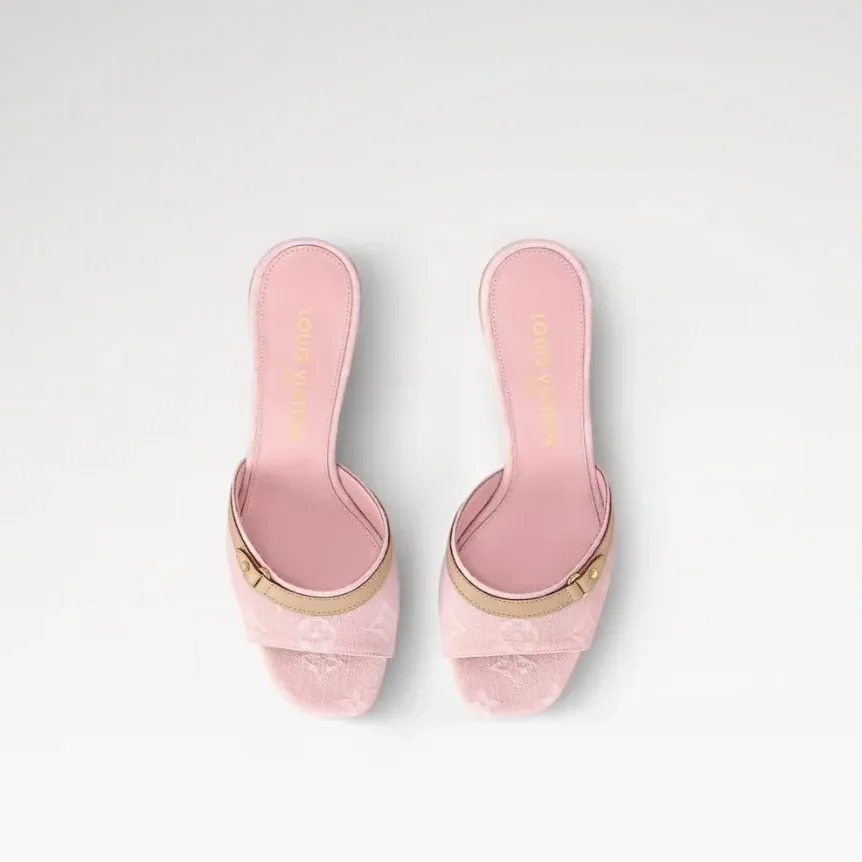 Louis Vuitton 6AM Mule Pink 1ADIFX