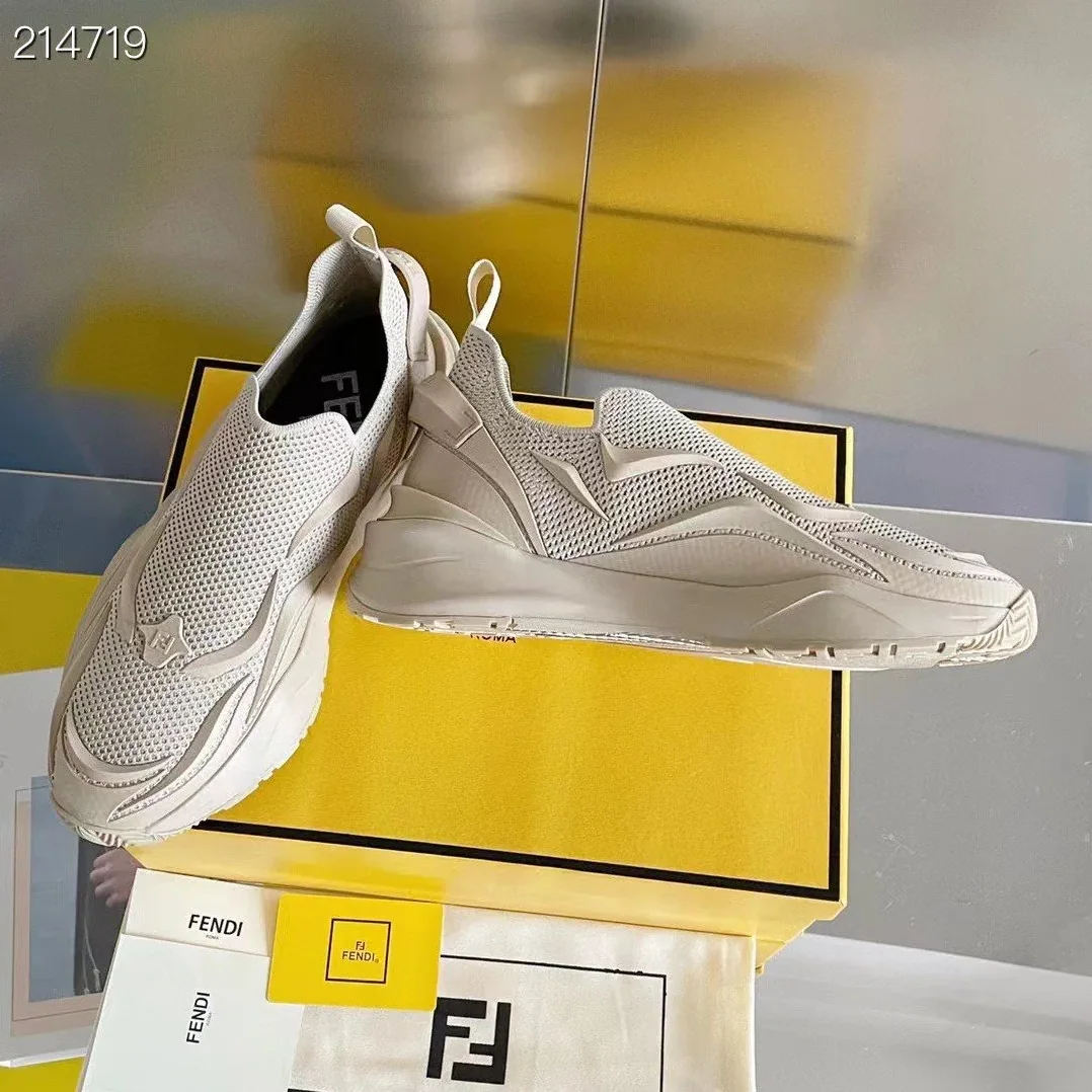 Fendi Flow Beige Sneakers 7E1504AHI8F0EJB