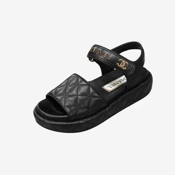 Chanel Sandal Black