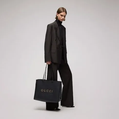 Gucci NY Large Tote Bag / Black Gold Hardware A00B4R AAHG7 1092 Gucci NY Large Tote Bag / Black Gold Hardware A00B4R AAHG7 1092