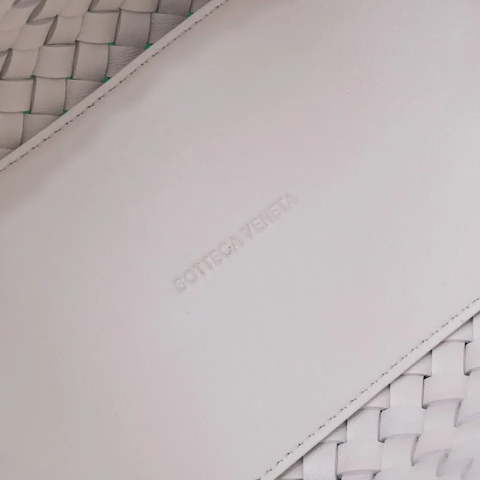 Bottega Veneta Mini Cabat White Bottega Veneta Mini Cabat White
