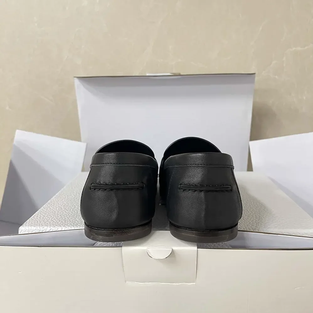 Dior Boy Loafer Black Supple Calfskin for Women