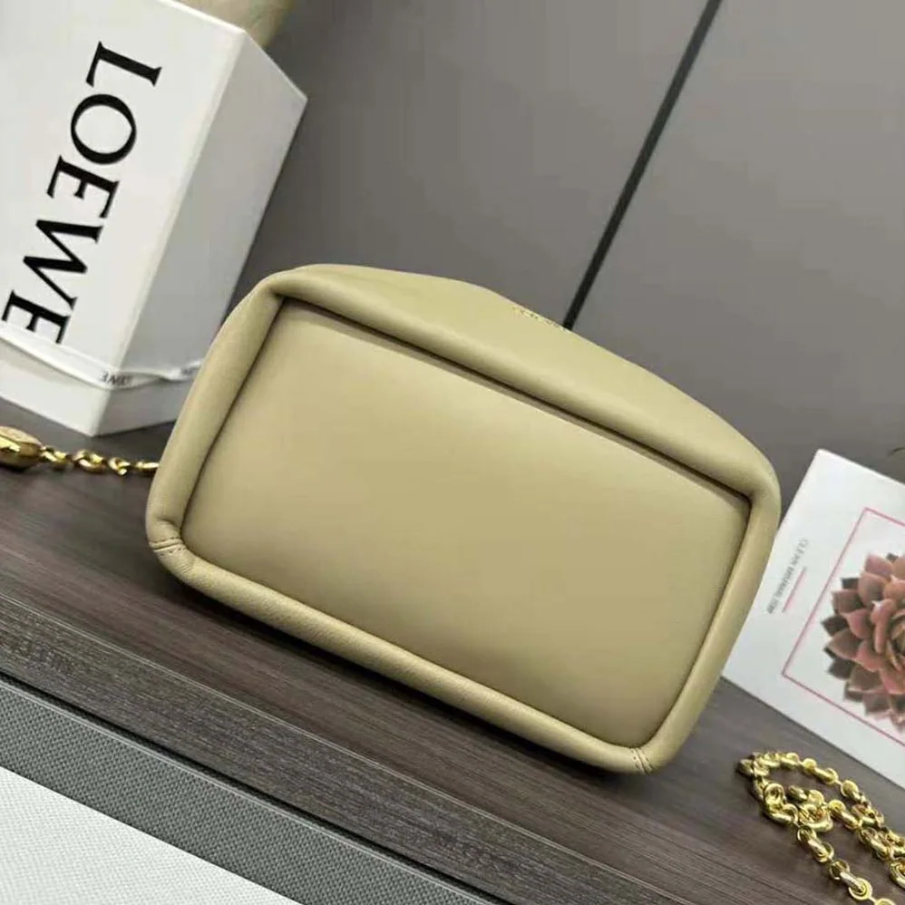Loewe Small Squeeze Bag in Nappa Lambskin for Women in Clay Green Loewe Small Squeeze Bag in Nappa Lambskin for Women in Clay Green