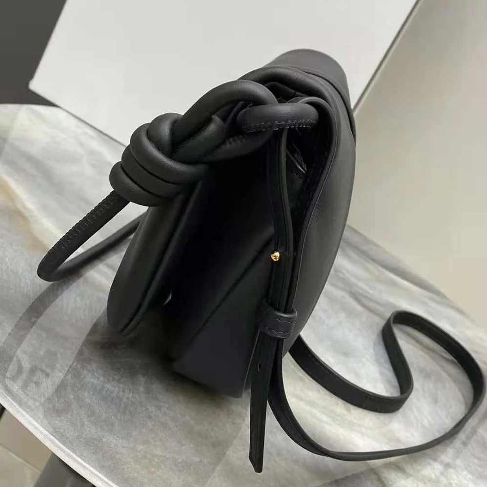 Loewe Paseo Satchel in Shiny Nappa Calfskin for Women in Black Loewe Paseo Satchel in Shiny Nappa Calfskin for Women in Black