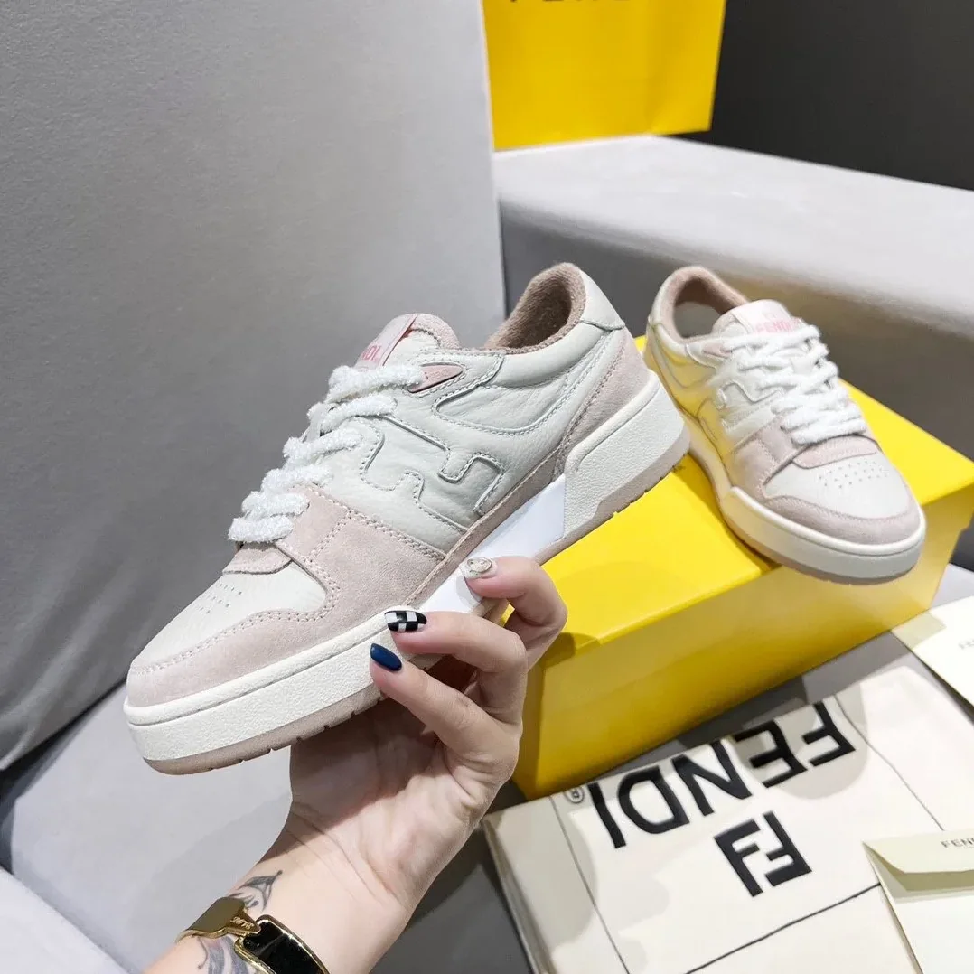 Fendi FD Match Low Tops Sneakers Light Pink 8E8252AHH2F1FHT Fendi FD Match Low Tops Sneakers Light Pink 8E8252AHH2F1FHT