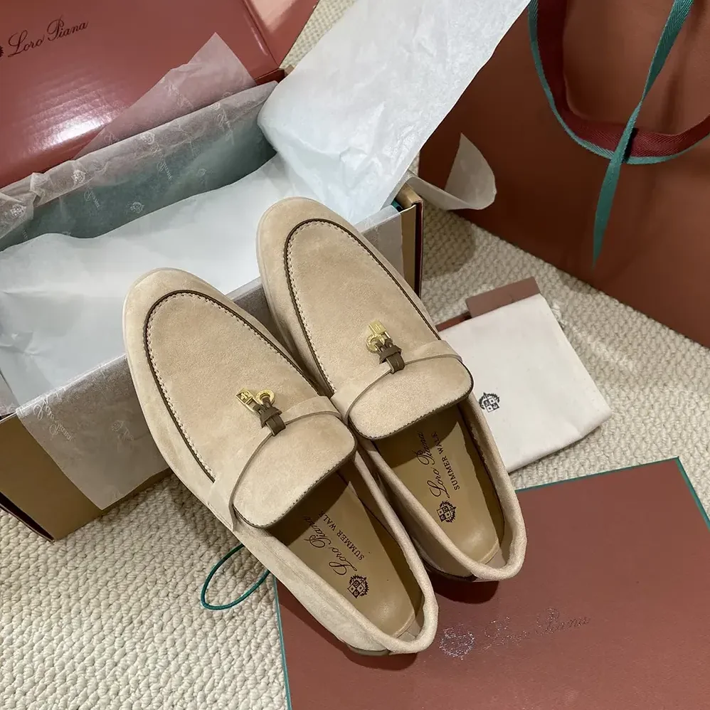 Loro Piana Summer Charms Walk Loafer for Unisex in Beige