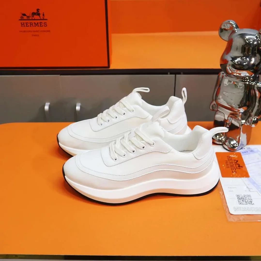 Hermes Gramme Sneakers White Hermes Gramme Sneakers White