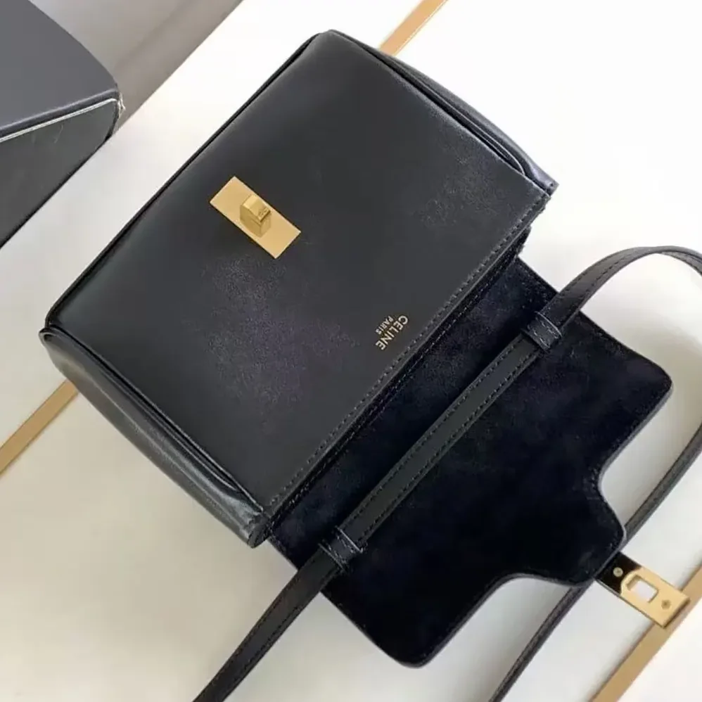 Celine Mini Soft 16 in Smooth Calfskin for Women in Black Celine Mini Soft 16 in Smooth Calfskin for Women in Black