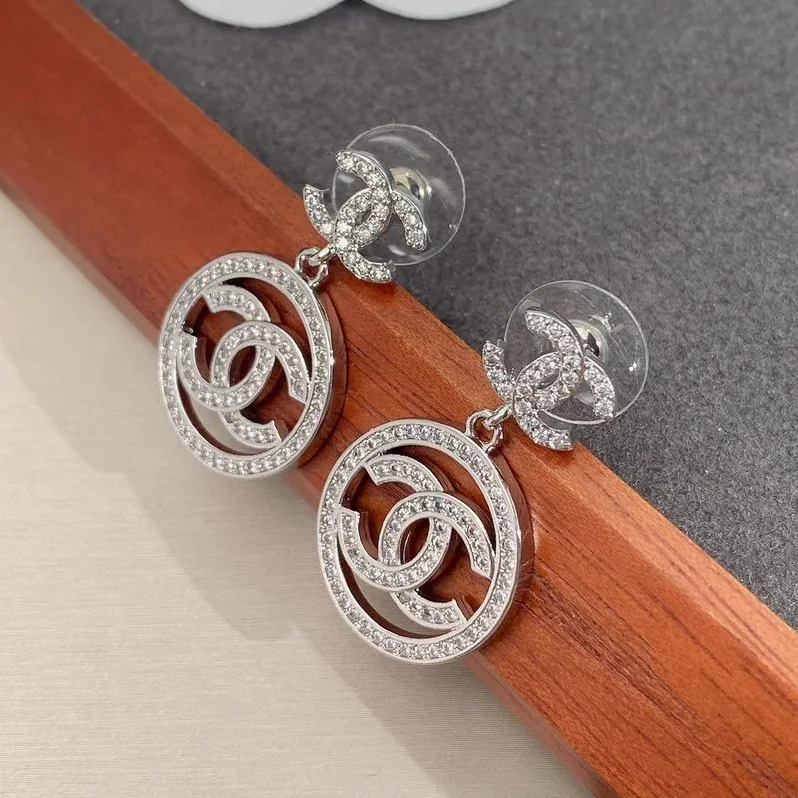 Circle Earrings Silver