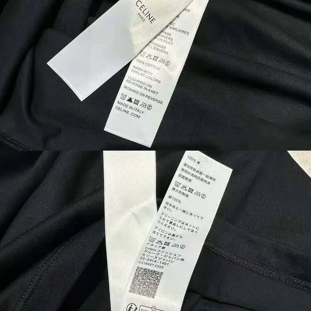 Celine Paris Boxy T for Men in shirt in Cotton Jersey Celine Paris Boxy T for Men in shirt in Cotton Jersey