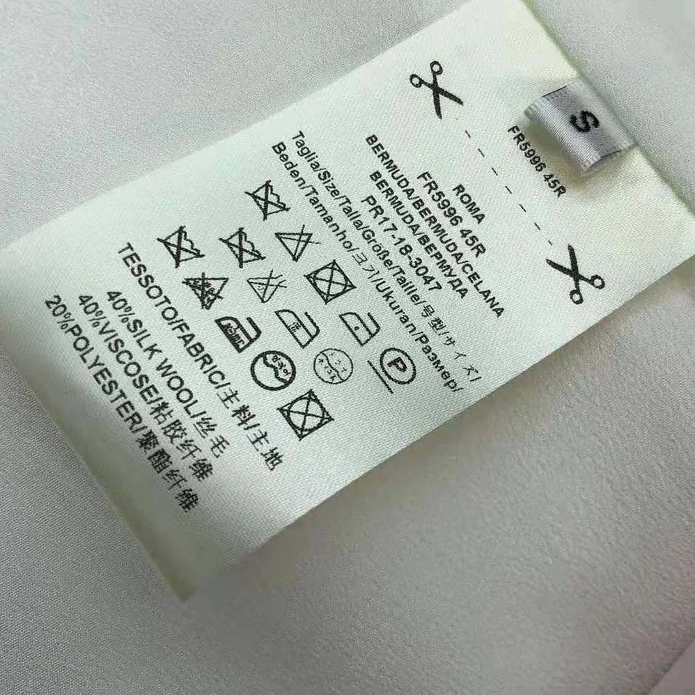 Fendi White Wool and Silk Dress with Fitted Waist and Cross for Women in Over Skirt