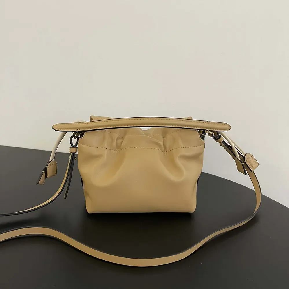 Fendi Mamma Baguette Small Cappuccino Nappa Leather Mini for Women in bag Fendi Mamma Baguette Small Cappuccino Nappa Leather Mini for Women in bag